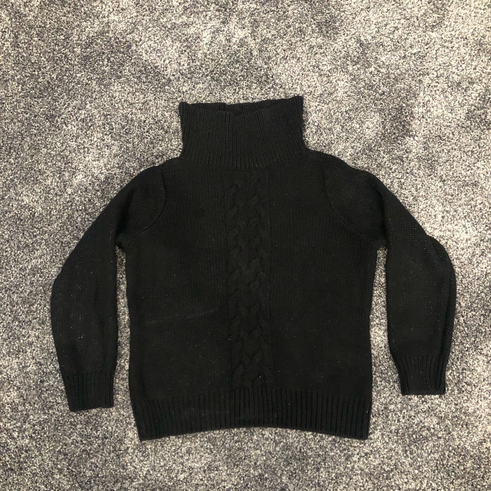 Liz Claiborne ladies cotton blend turtleneck sweater